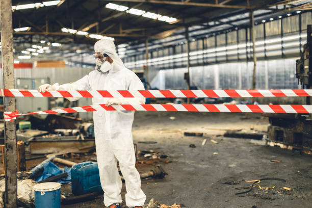 Professional Odor Removal technician working in Lenoir City, TN